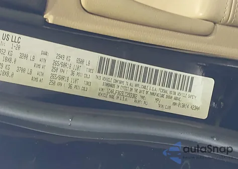 2020 Jeep Grand Cherokee Limited 4X4 z USA, uszkodzony, nr VIN 1C4RJFBG5LC293382